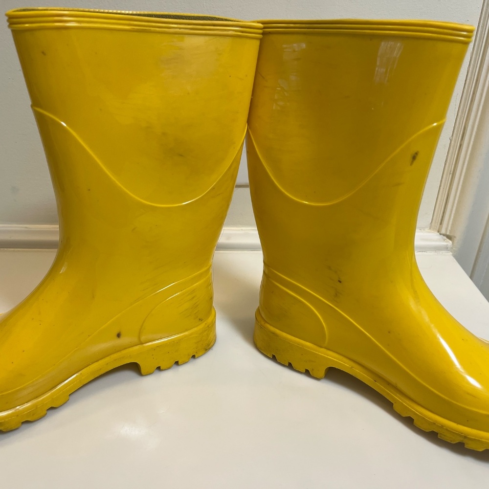 LOVE MOSCHINO women's rubber boots size 38 (8) - Picture 6 of 6